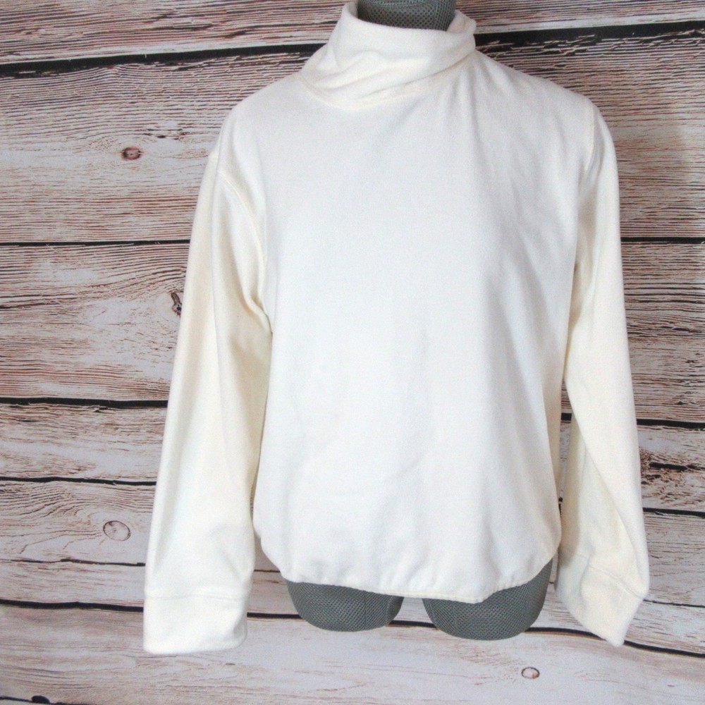 Danskin Large (12/14) Women's fleece cowl neck pullover DN463241-B
